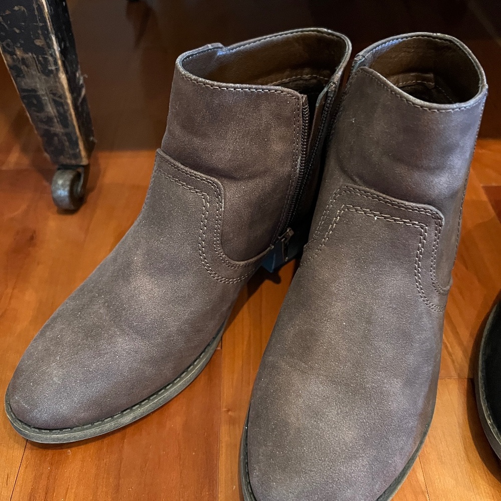 Maurice’s  Abigail Gray Booties 7.5 Bundle of 3